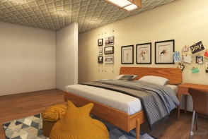 bedroom design Design Rendering