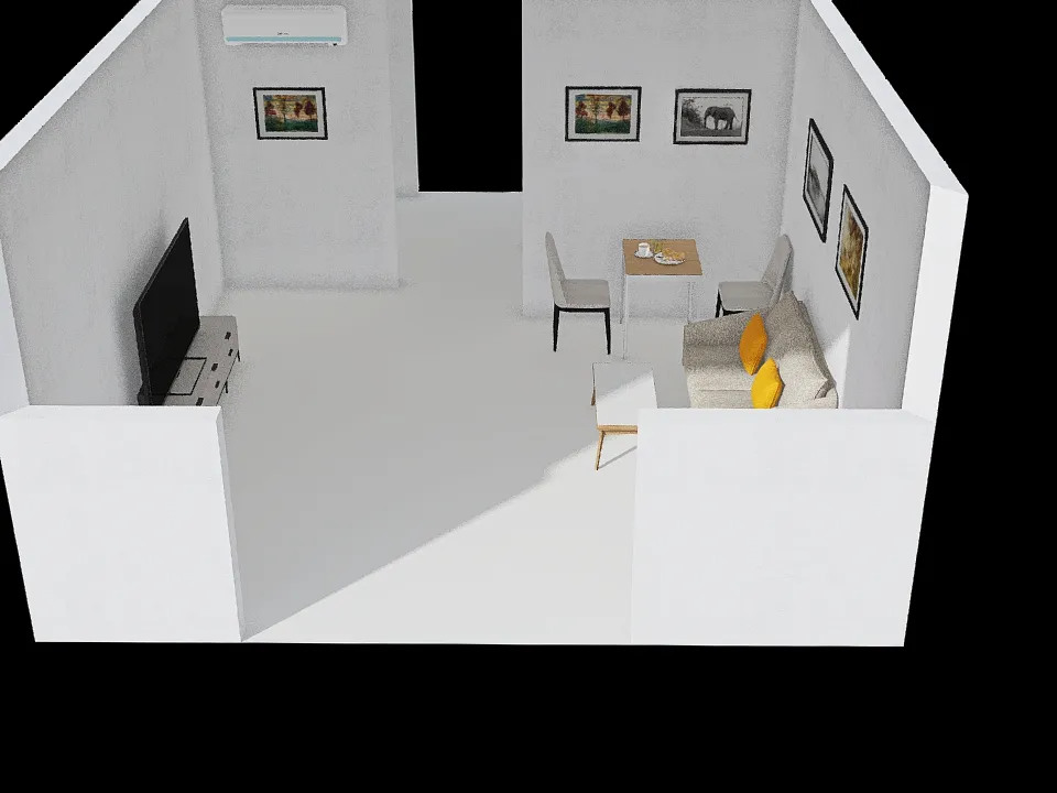 Floor 1 3d design renderings