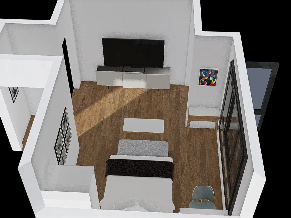 Floor3 - 2 3d design renderings