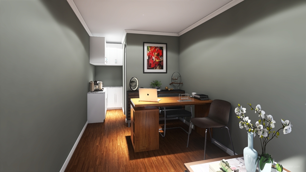 Commissary Office 3d design renderings