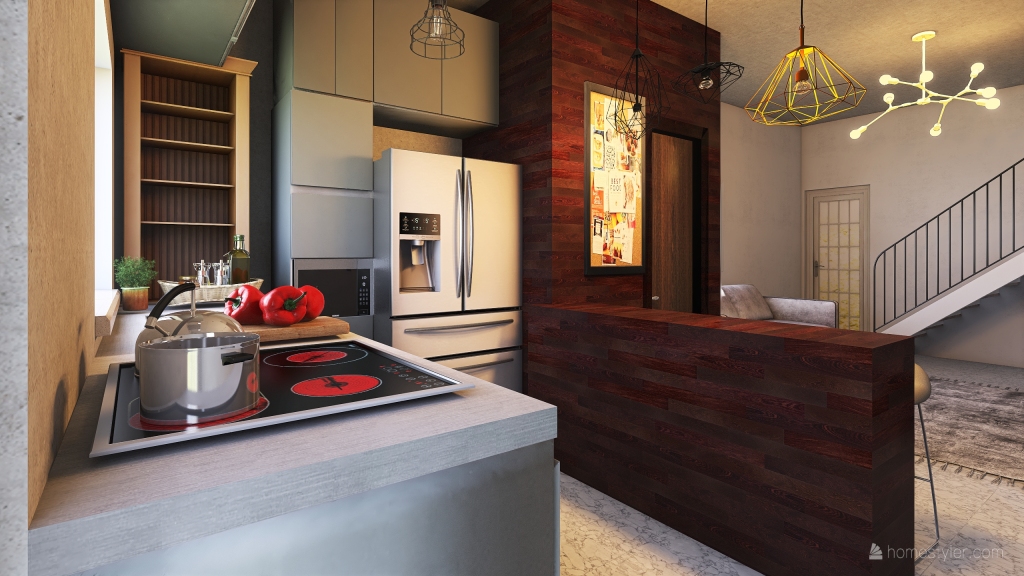 cozinha adriana 3d design renderings