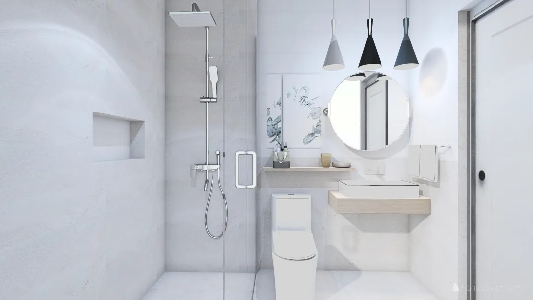 baño 3 3d design renderings