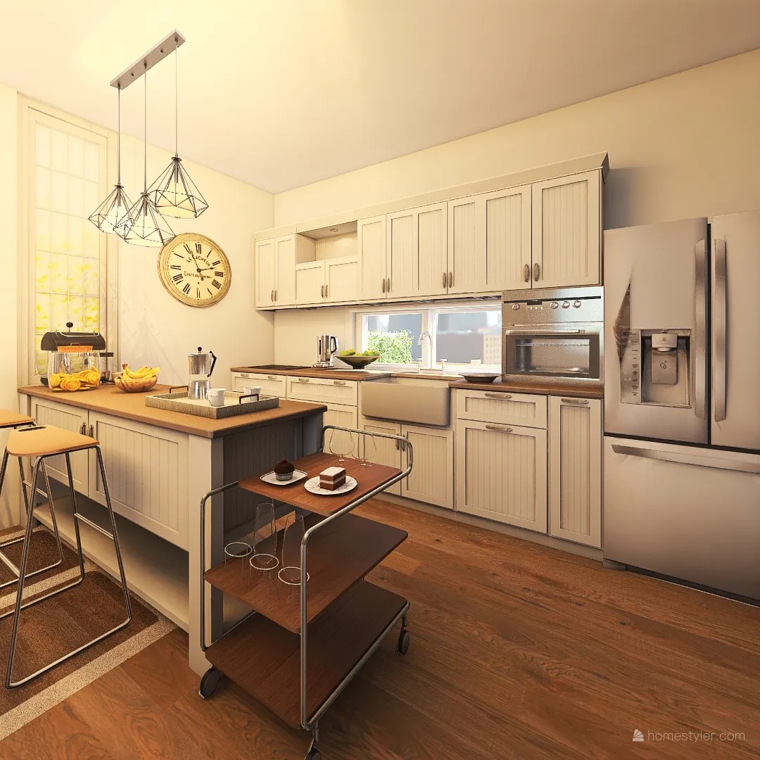 home netural 3d design renderings