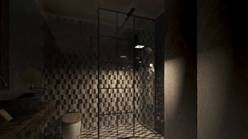 luxury bathroom 3d design renderings