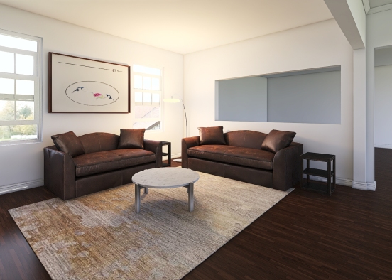 Nadia Living Room Design Rendering