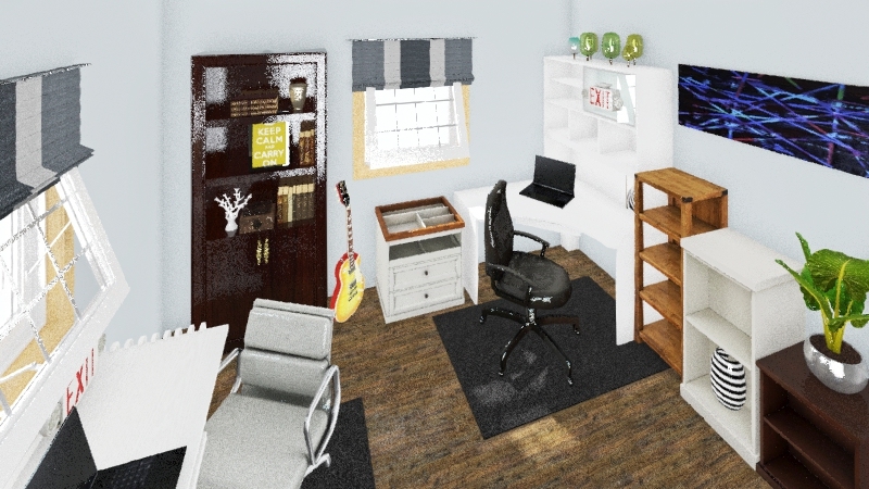 Office 2 3d design renderings