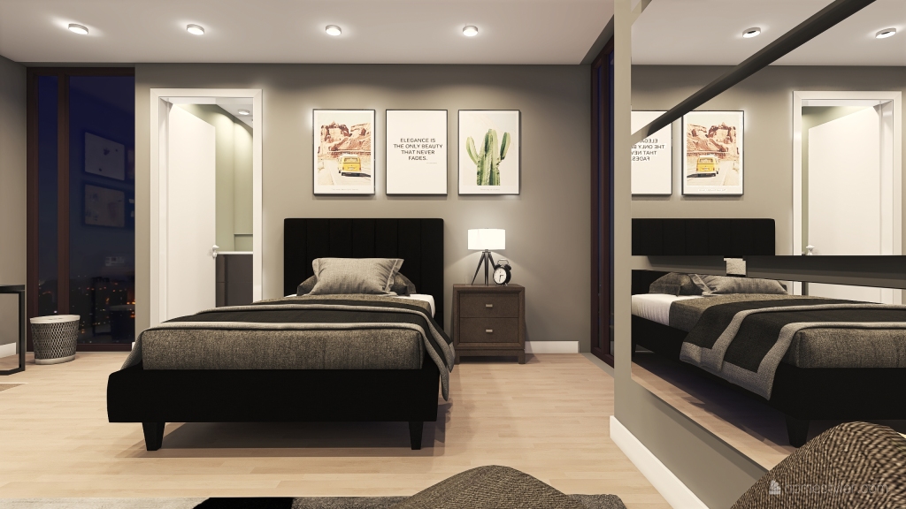 BEDROOM 3d design renderings