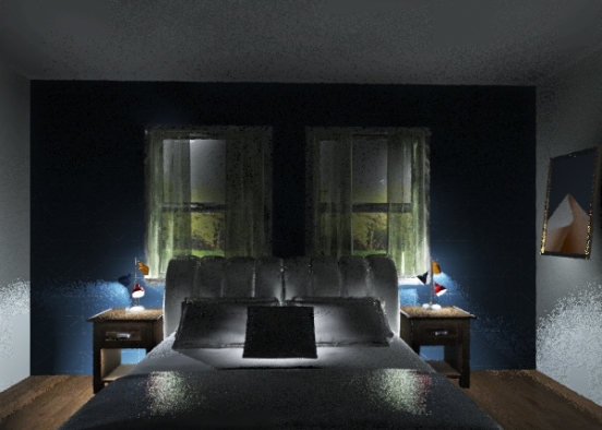 SM Bedroom Design Rendering