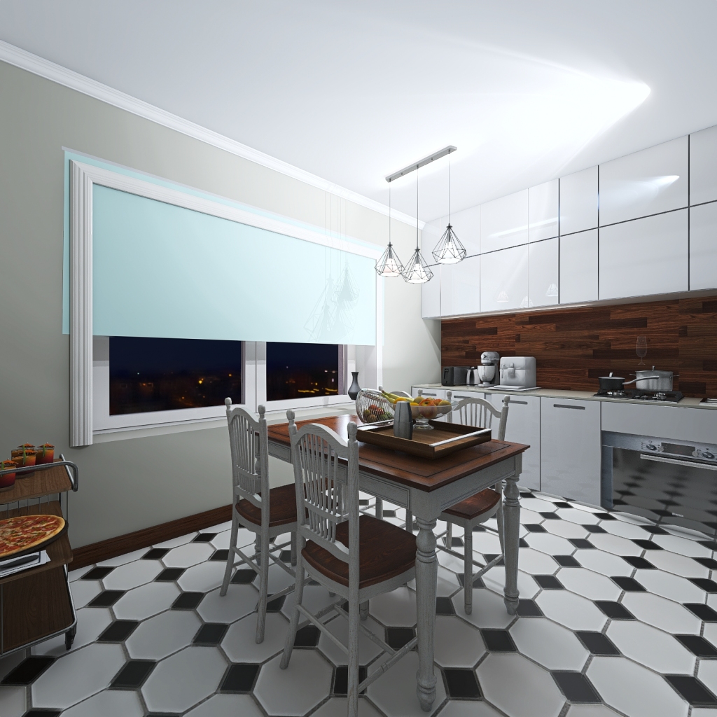 кухня  1 3d design renderings