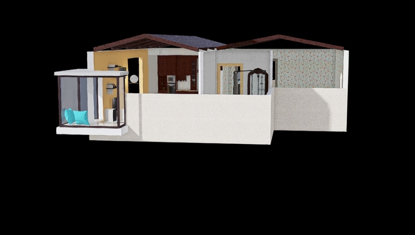 Casa simples 3d design picture 1285.67