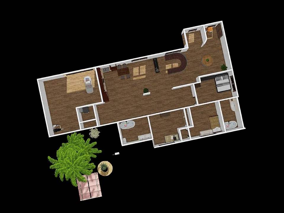 house 3 3d design renderings