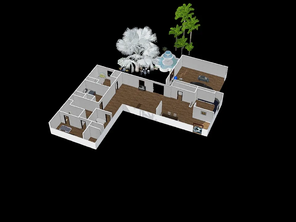 house 2 3d design renderings