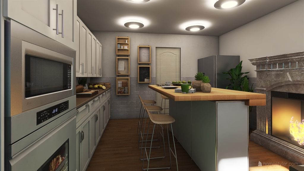 Cozinha_Querida Jeane 3d design renderings