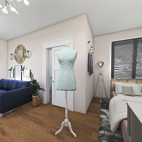 Youtuber starter home 3d design renderings