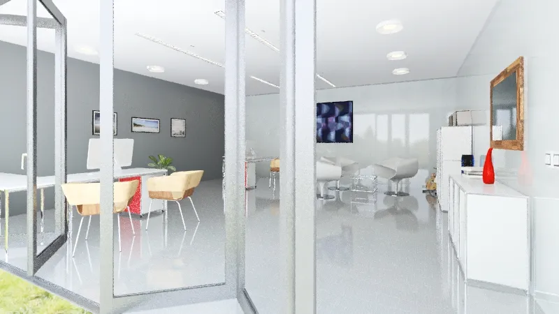 Office V4 3d design renderings