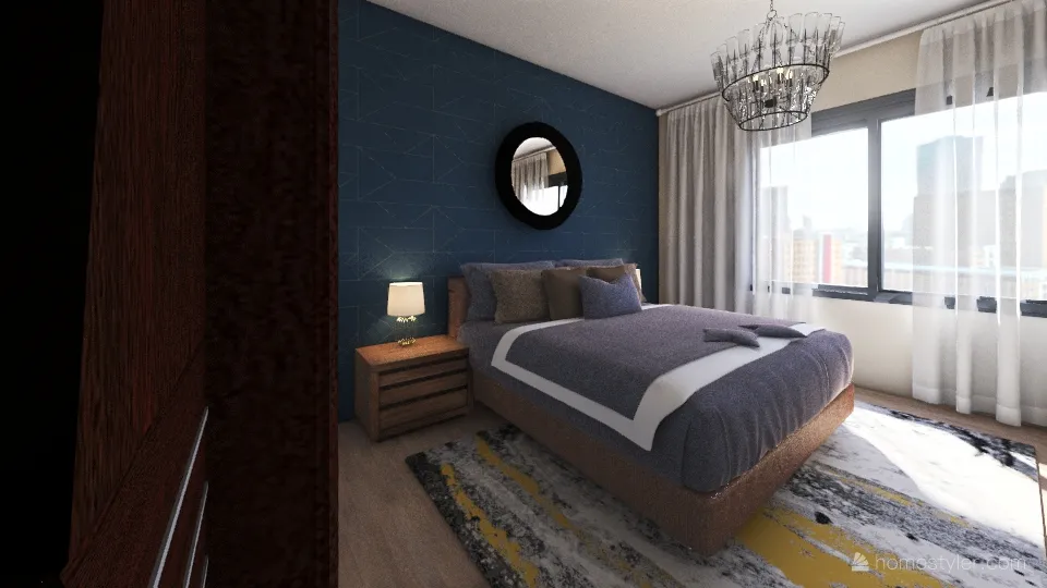 Test Bedroom 3d design renderings
