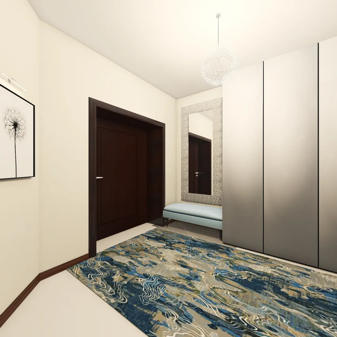 План квартиры №1.1. 3d design renderings