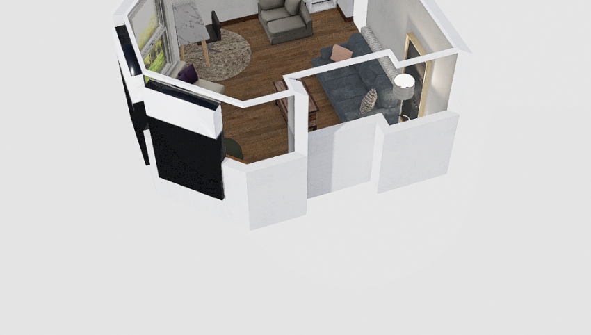 Living Room v3 3d design picture 20.4