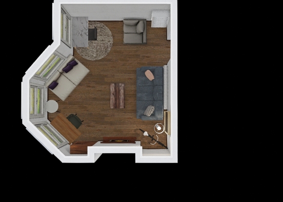 Living Room v3 Design Rendering