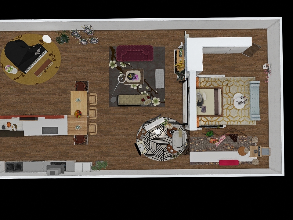 Casa de Cristal 3d design renderings