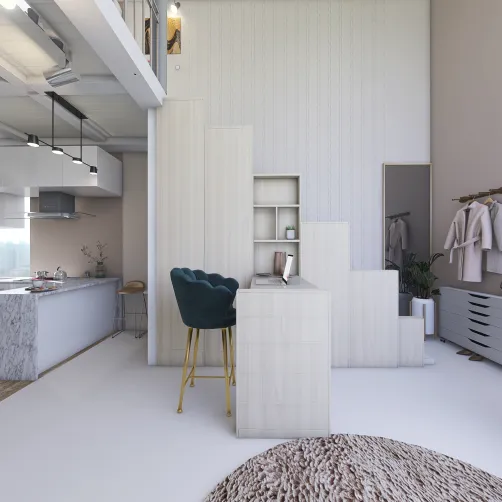 28 square meter Loft studio