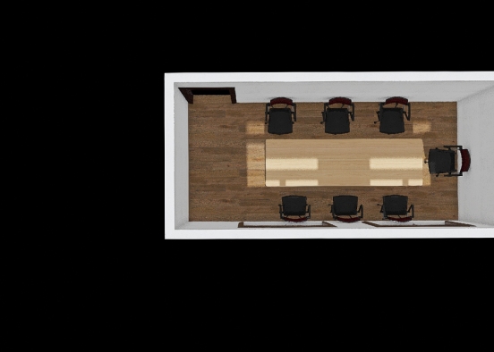 confernce room 01 for 8 person Design Rendering