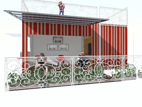 cafeteria ibague 3d design renderings