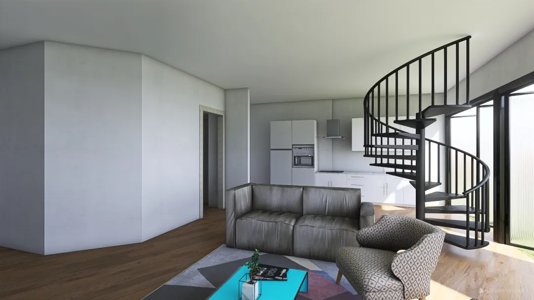 Appartamento_Anselmo 3d design renderings