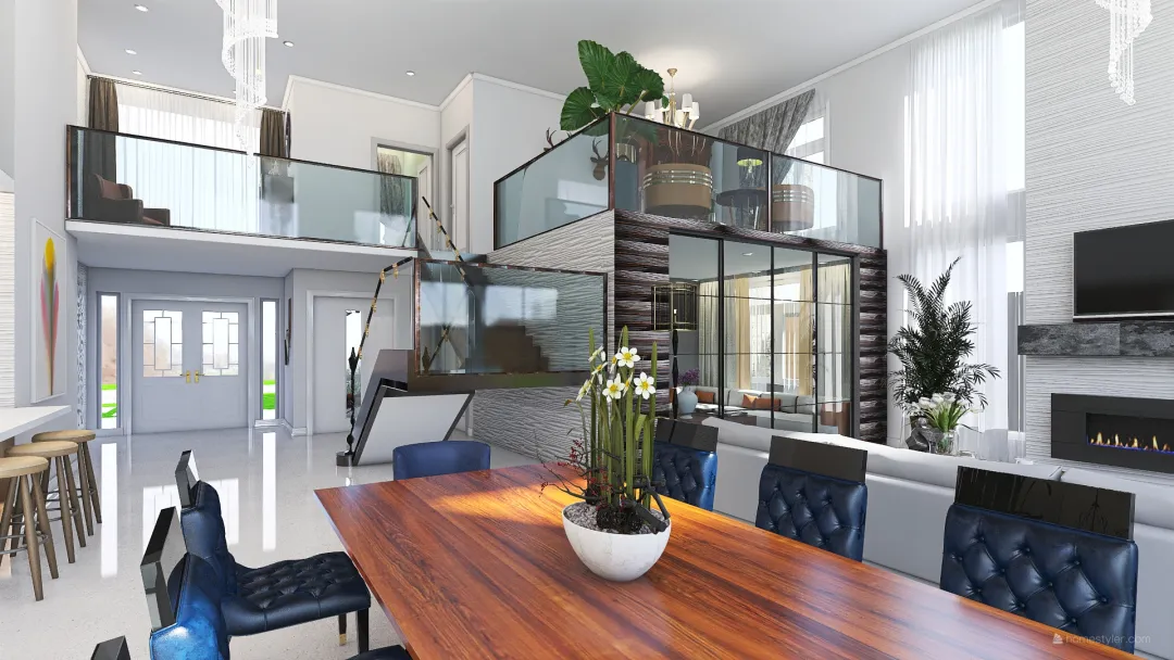 Mansion Los Angeles Luxury 3d design renderings