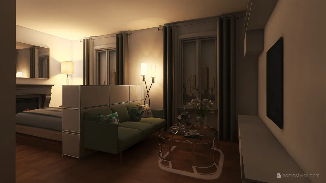 Appartement - 31 rue tournefort 3d design renderings