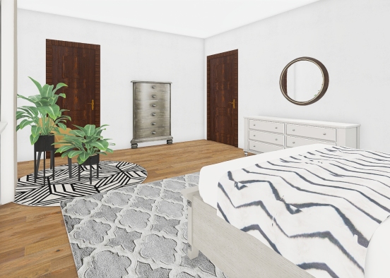 kris bedroom Design Rendering