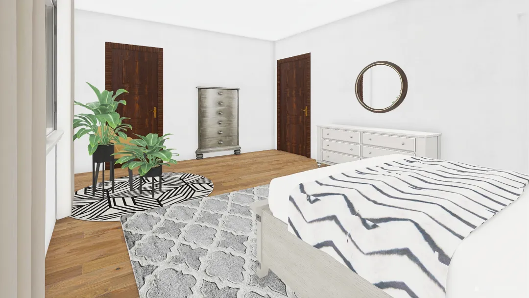 kris bedroom 3d design renderings