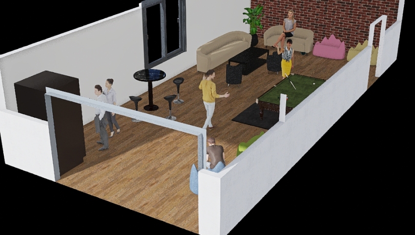 SDCEM Bar Lounge 3d design picture 80.54
