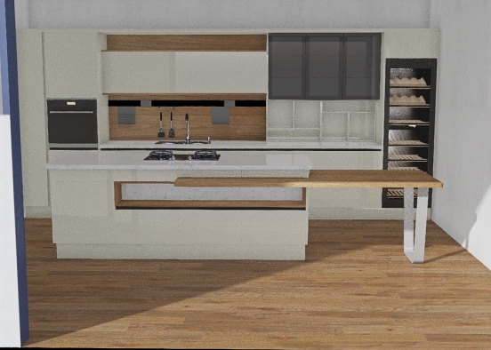 Kitchen 1 Design Rendering