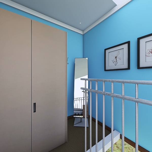 Elgen's  Lahug Residence Studio Unit ＂Loft Bedroom＂ Designed by: Ivy Laron 3d design renderings