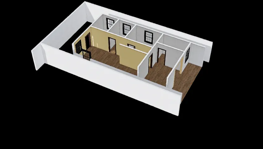 Casa simples - Casa Vinicius 3d design picture 74.94