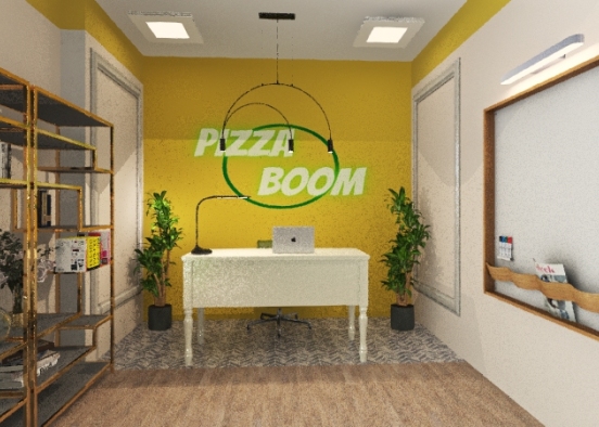 PIZZA BOOM Design Rendering