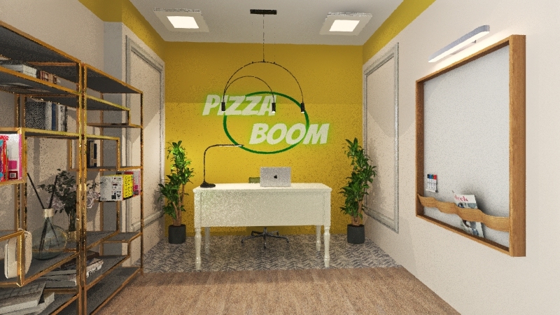 PIZZA BOOM 3d design renderings