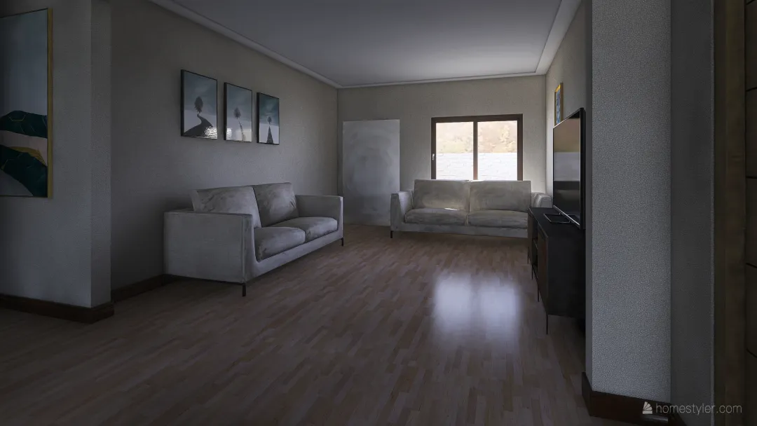 MINIMAL HOUSE 3d design renderings
