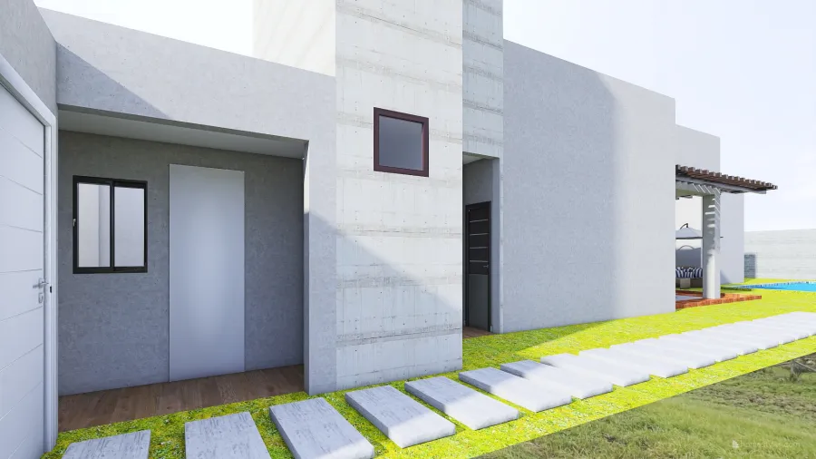 Casa André 3D - fachadas 3d design renderings