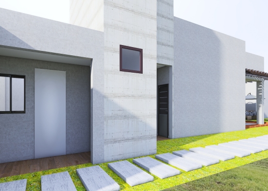 Casa André 3D - fachadas Design Rendering