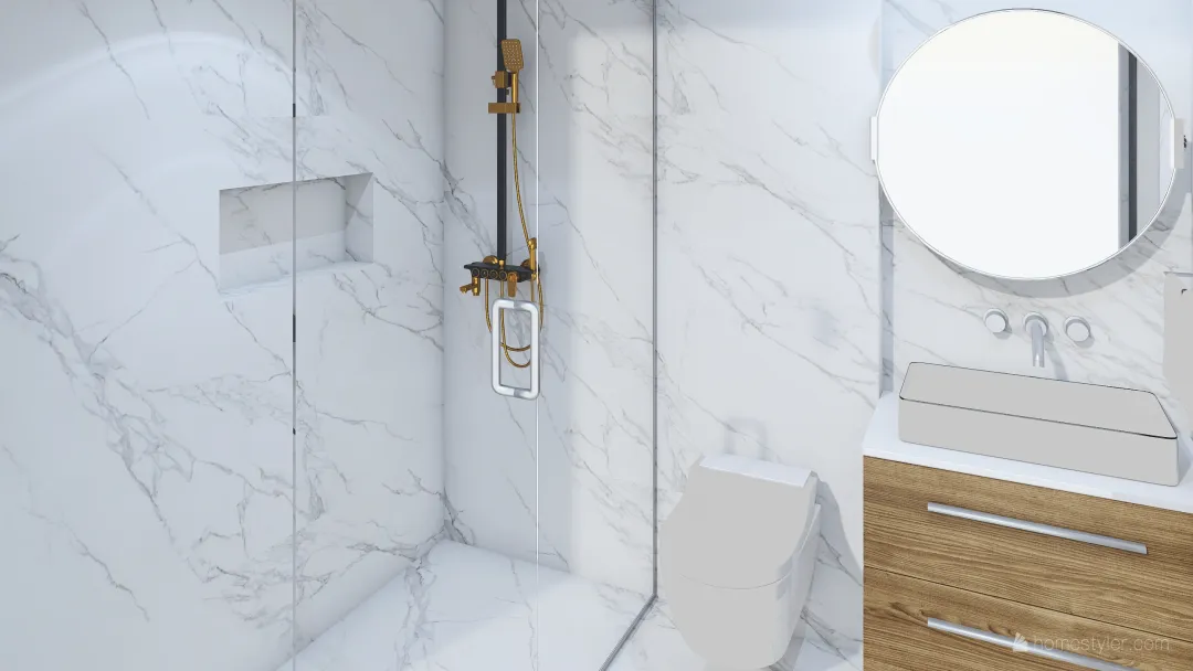 baño 5 3d design renderings