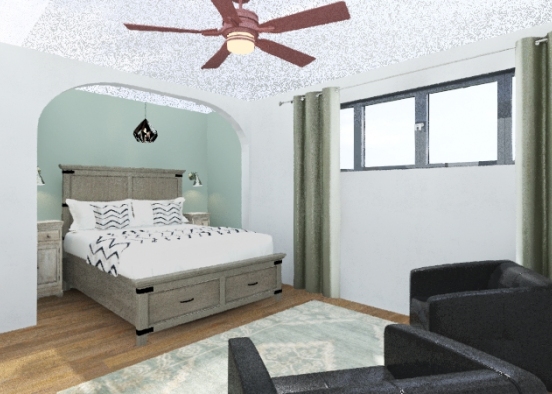 M. Bedroom Remodel Design Rendering