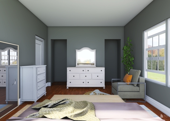 Kim - Bedroom Design Rendering