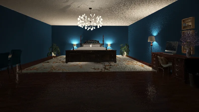 Lexia's Bedroom 3d design renderings