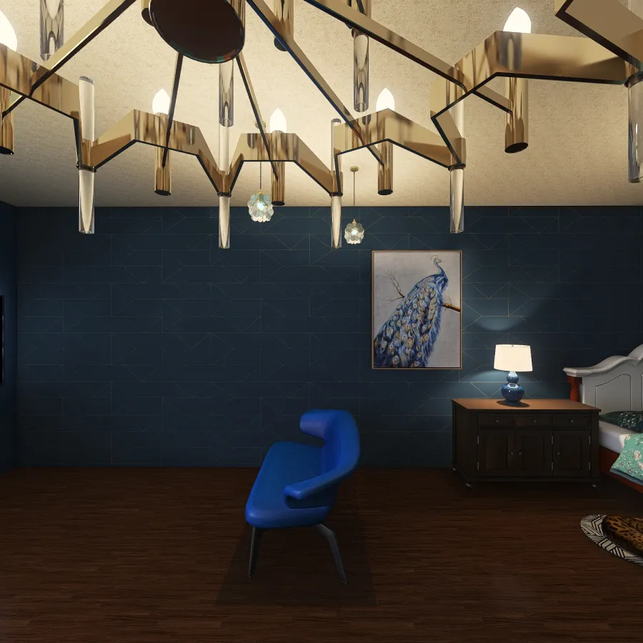 Simply Homes Bedroom 3d design renderings
