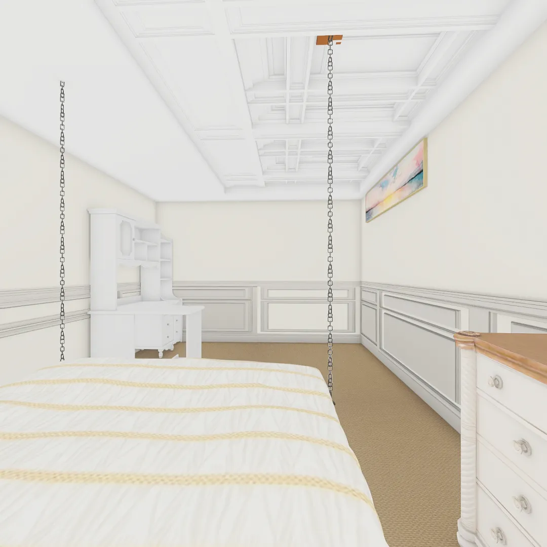 a student`s home 3d design renderings