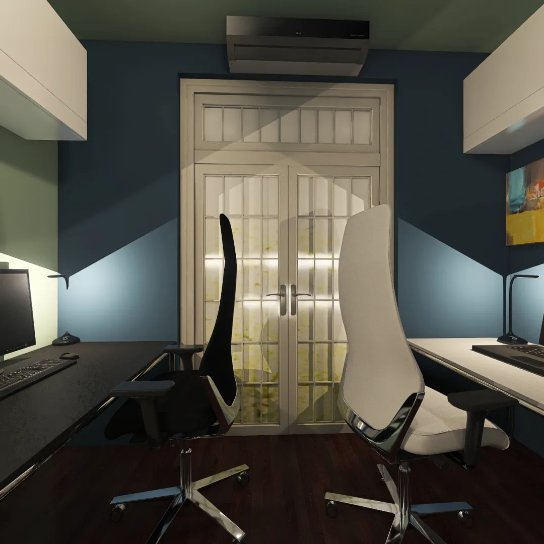 study room 2 3d design renderings