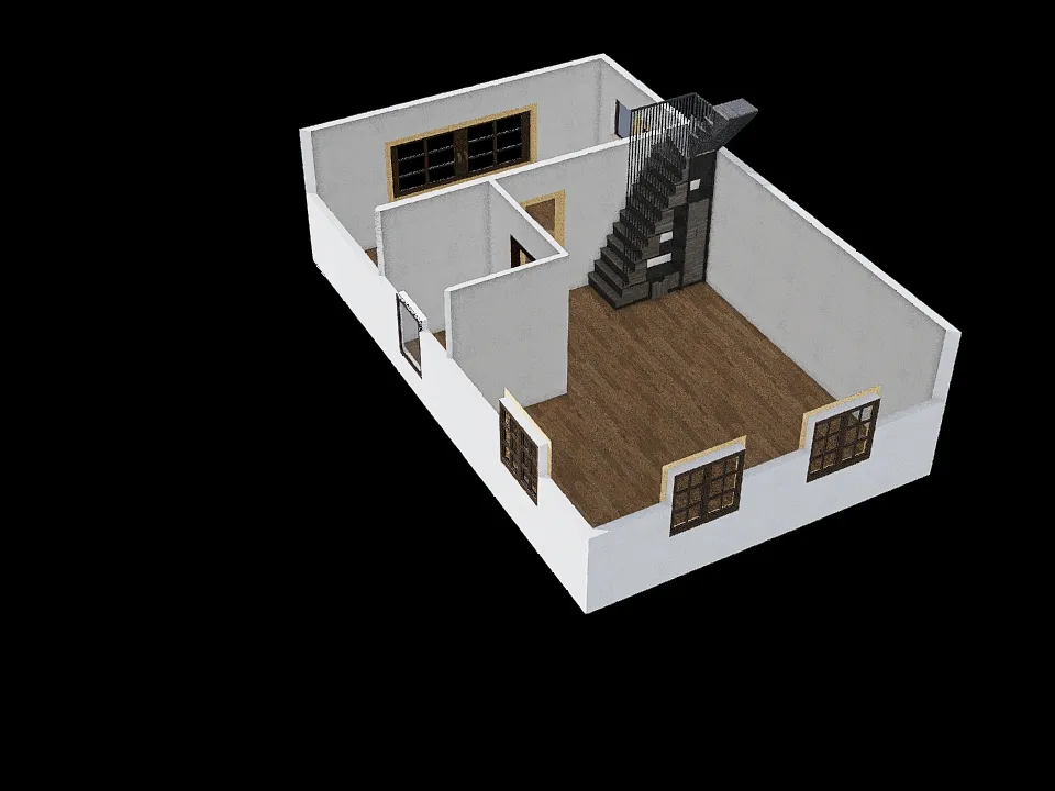 VASJA с лестницей 3 3d design renderings