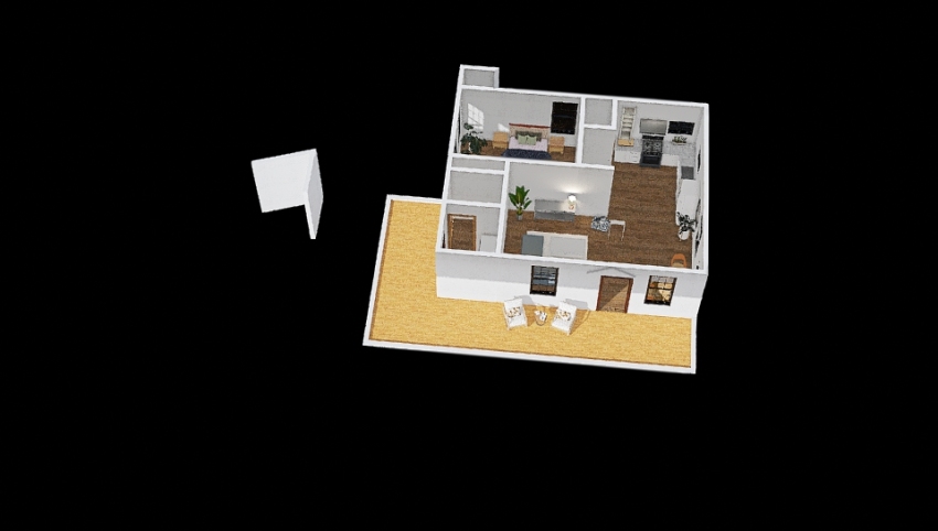 Kate's House Renovations 3d design picture 92